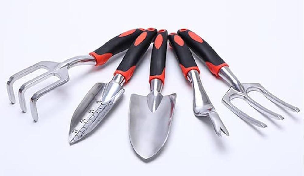 5-Piece Heavy-Duty Garden Tool Set